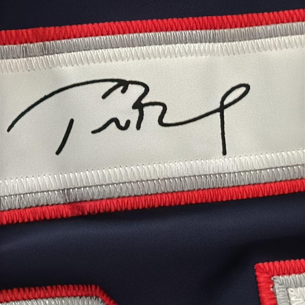 Autographed Tom Brady Nike # 12 New England Patriots Football Jersey - Picture 7 of 7